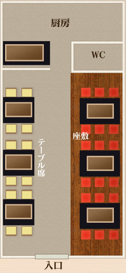 店内見取り図